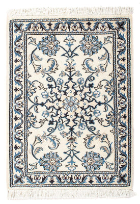 Alfombra persa - Nain - 81 x 57 cm - beige