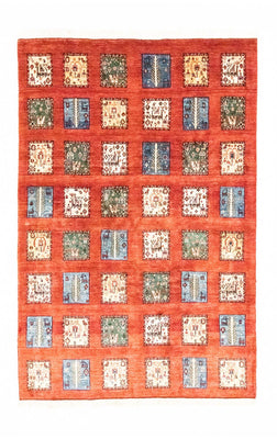 Alfombra persa - Nómada - 244 x 158 cm - naranja