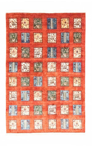 Alfombra persa - Nómada - 244 x 158 cm - naranja