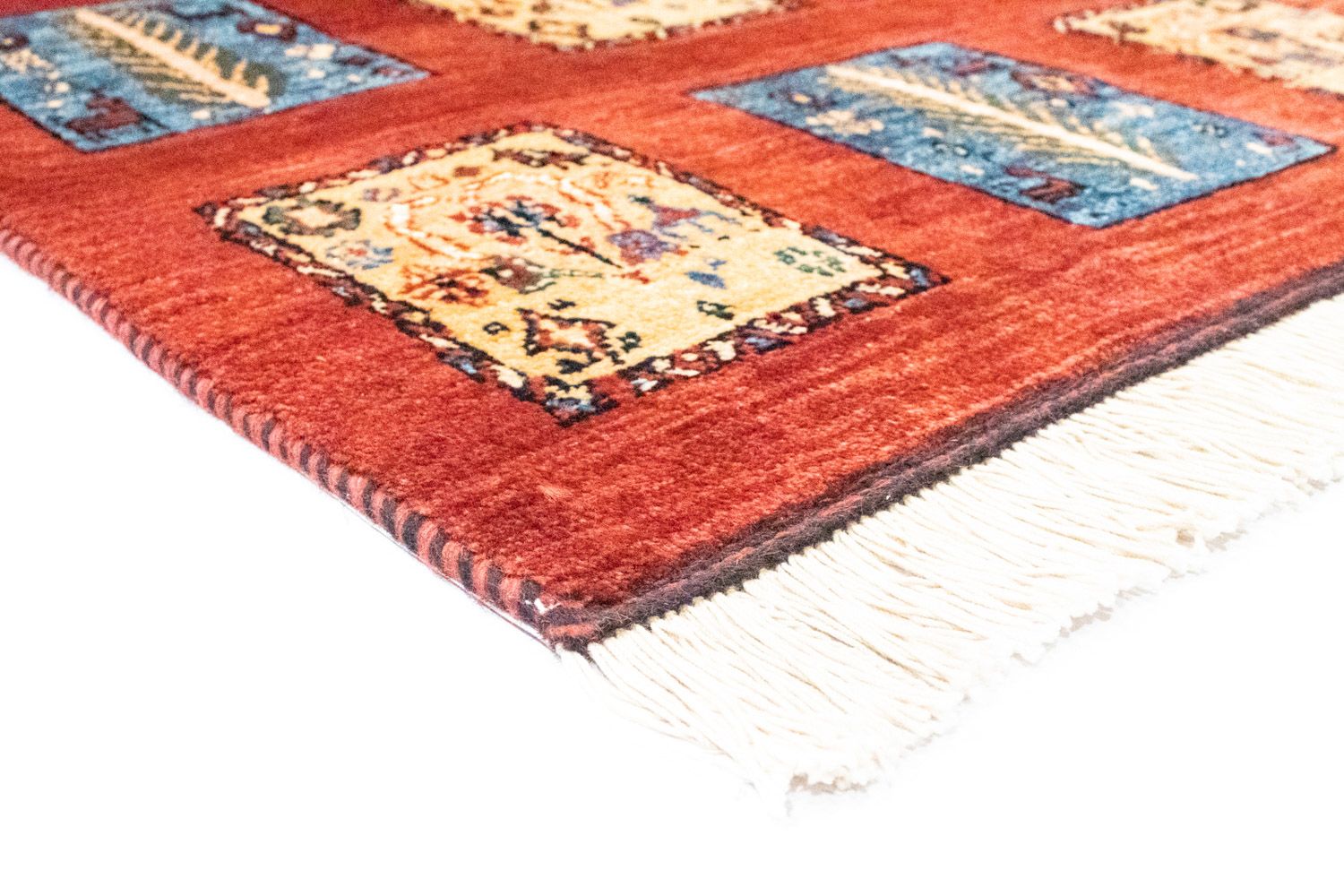 Alfombra persa - Nómada - 244 x 158 cm - naranja