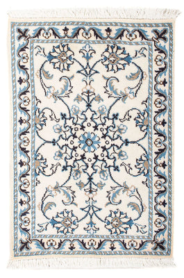 Alfombra persa - Nain - 84 x 57 cm - beige