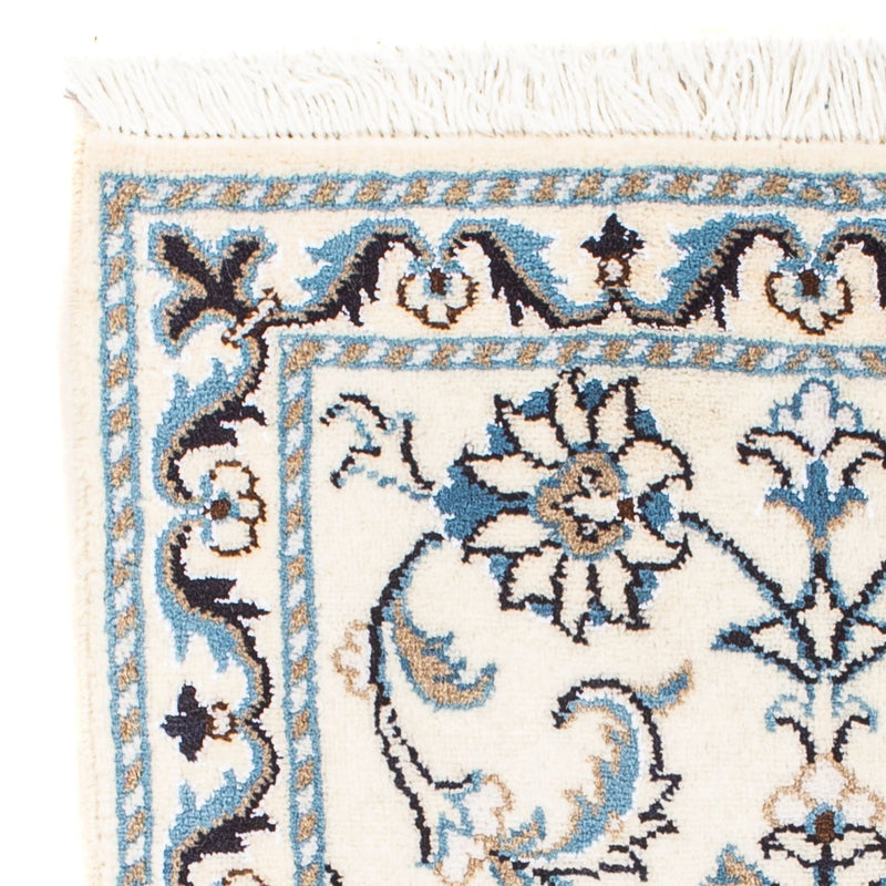 Alfombra persa - Nain - 84 x 57 cm - beige