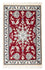 Alfombra persa - Nain - 89 x 56 cm - rojo oscuro