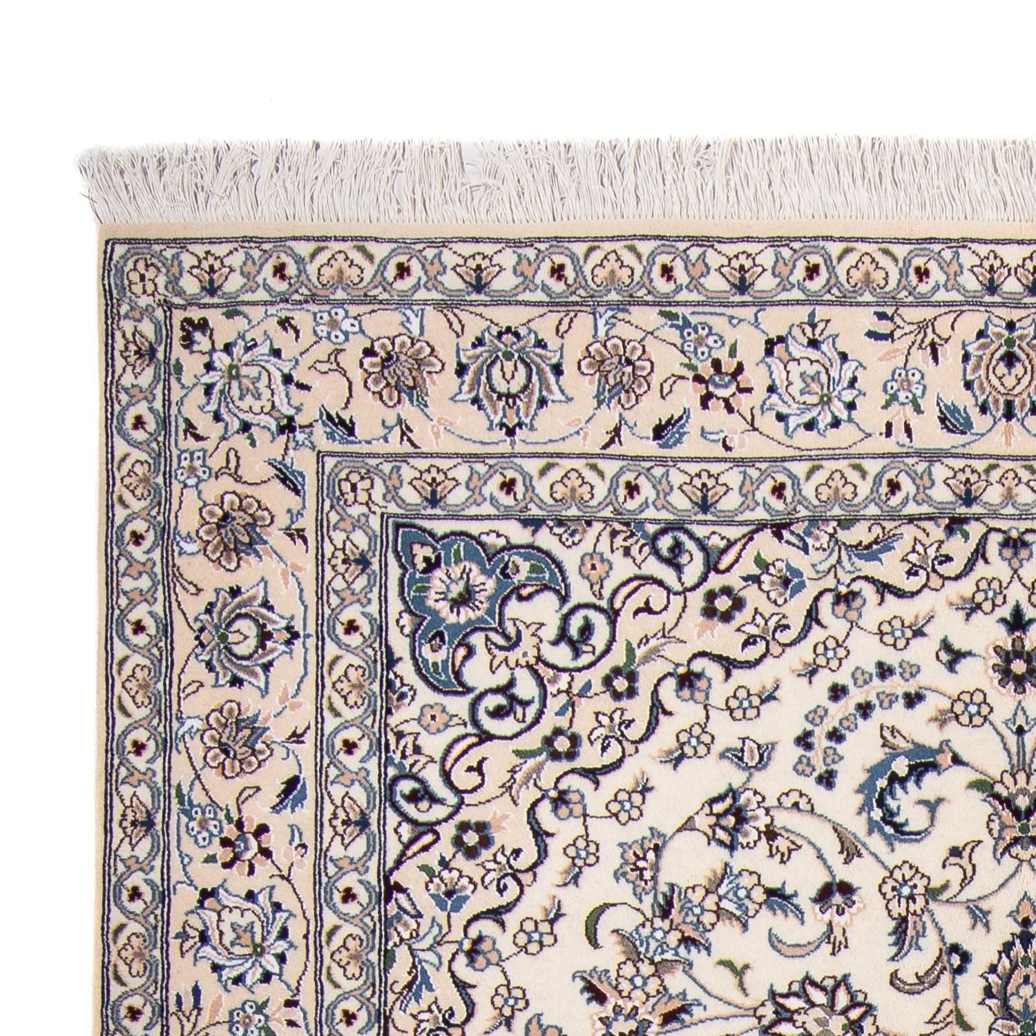 Alfombra Persa - Nain - Real - 248 x 155 cm - beige