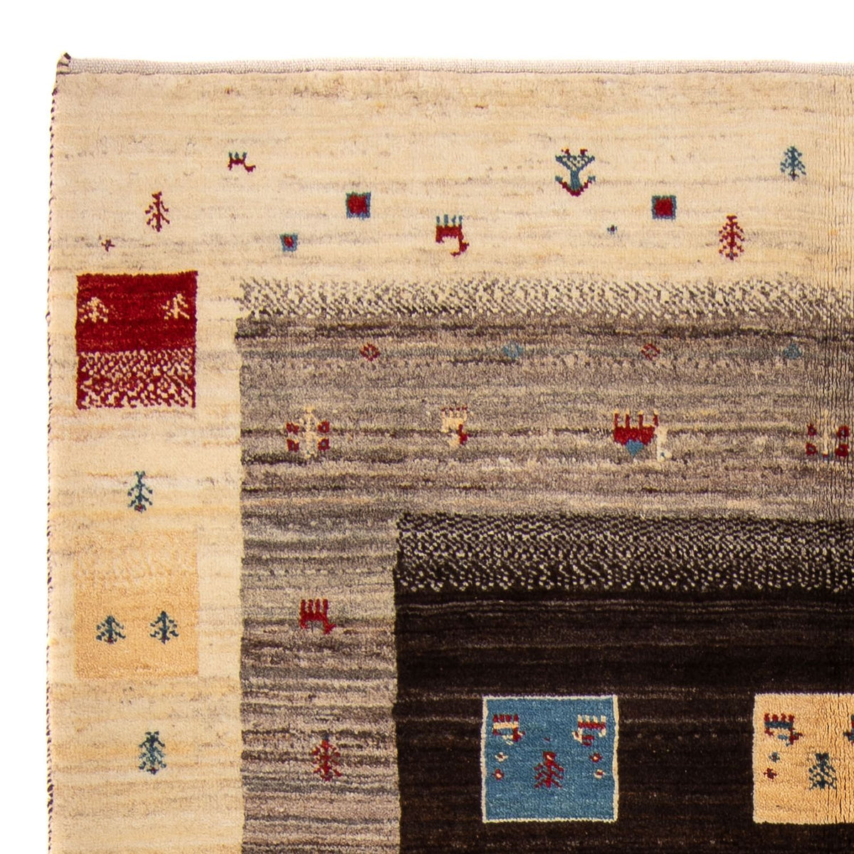 Loribaft Alfombra 153x240cm - Perserteppich Wollteppich