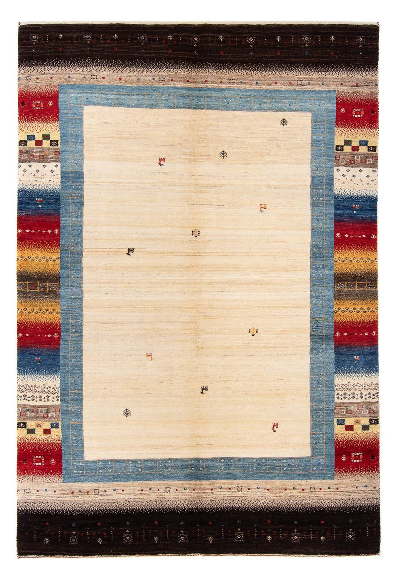 Alfombra Gabbeh - Loribaft Persa - 236 x 165 cm - beige