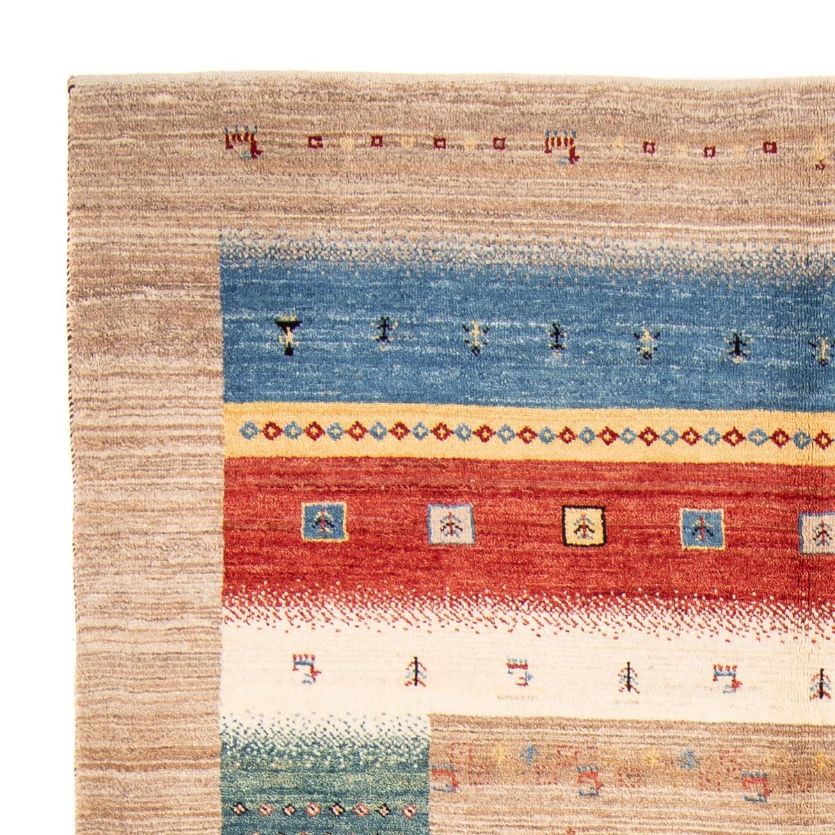 Loribaft Alfombra 157x245cm - Perserteppich Wollteppich