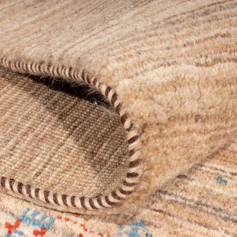 Alfombra Gabbeh - Loribaft Persa - 245 x 157 cm - beige