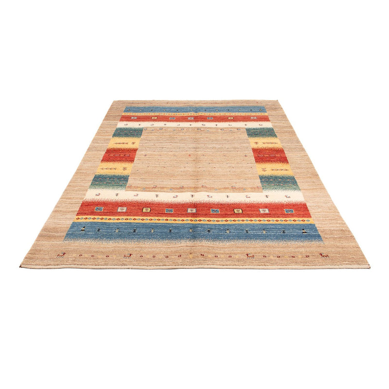 Alfombra Gabbeh - Loribaft Persa - 245 x 157 cm - beige