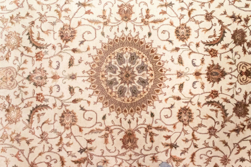 Alfombra persa - Keshan - 306 x 198 cm - beige