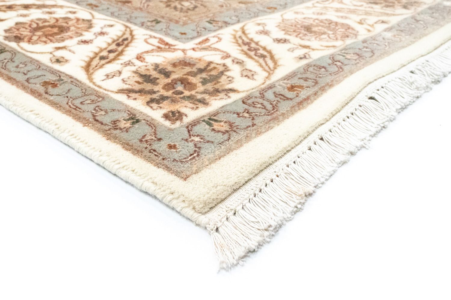 Alfombra persa - Keshan - 306 x 198 cm - beige