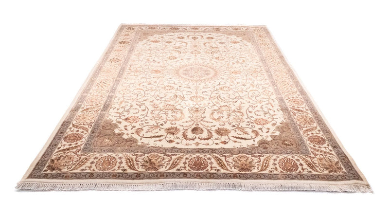 Alfombra persa - Keshan - 306 x 198 cm - beige
