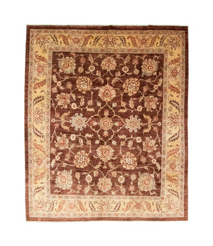 Alfombra Ziegler - 290 x 249 cm - marrón