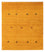 Alfombra Gabbeh - Loribaft Persa cuadrado  - 103 x 85 cm - naranja