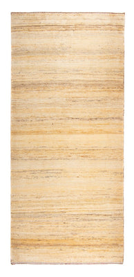 Alfombra de pasillo Alfombra Gabbeh - Loribaft Persa - 200 x 93 cm - beige
