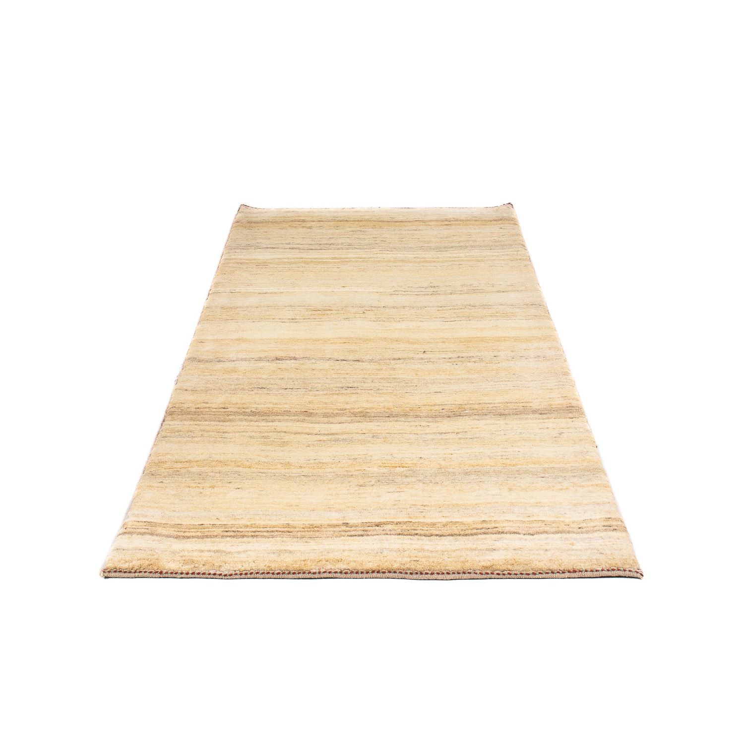 Alfombra de pasillo Alfombra Gabbeh - Loribaft Persa - 200 x 93 cm - beige