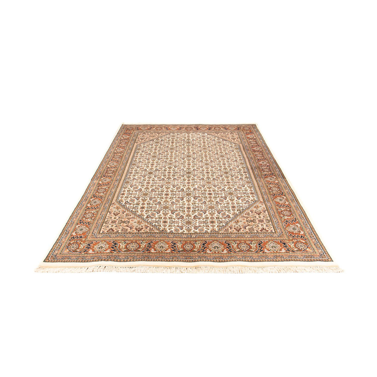 Alfombra oriental - Bidjar - Indus - 240 x 166 cm - beige