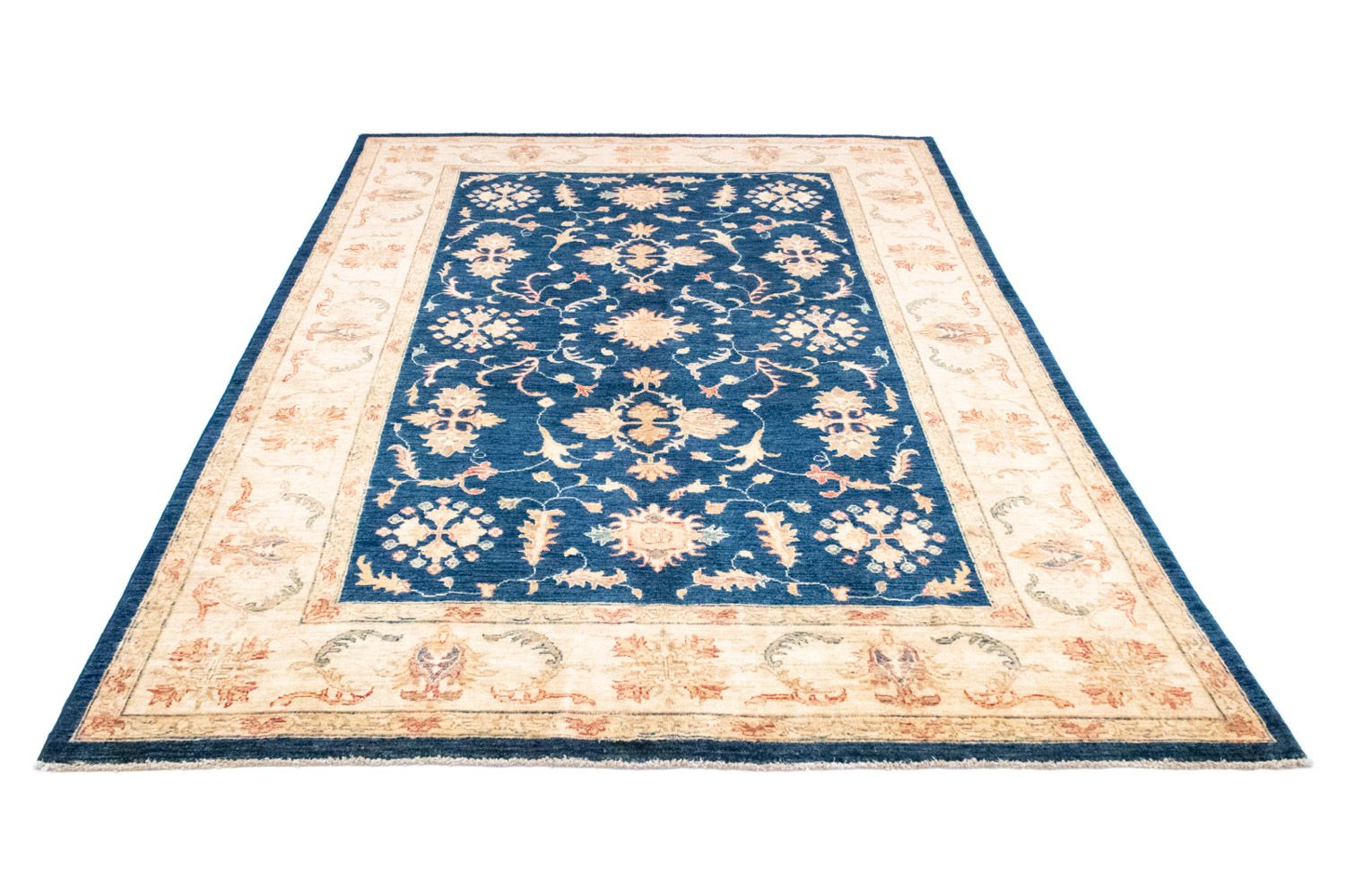 Alfombra Ziegler - 253 x 178 cm - azul