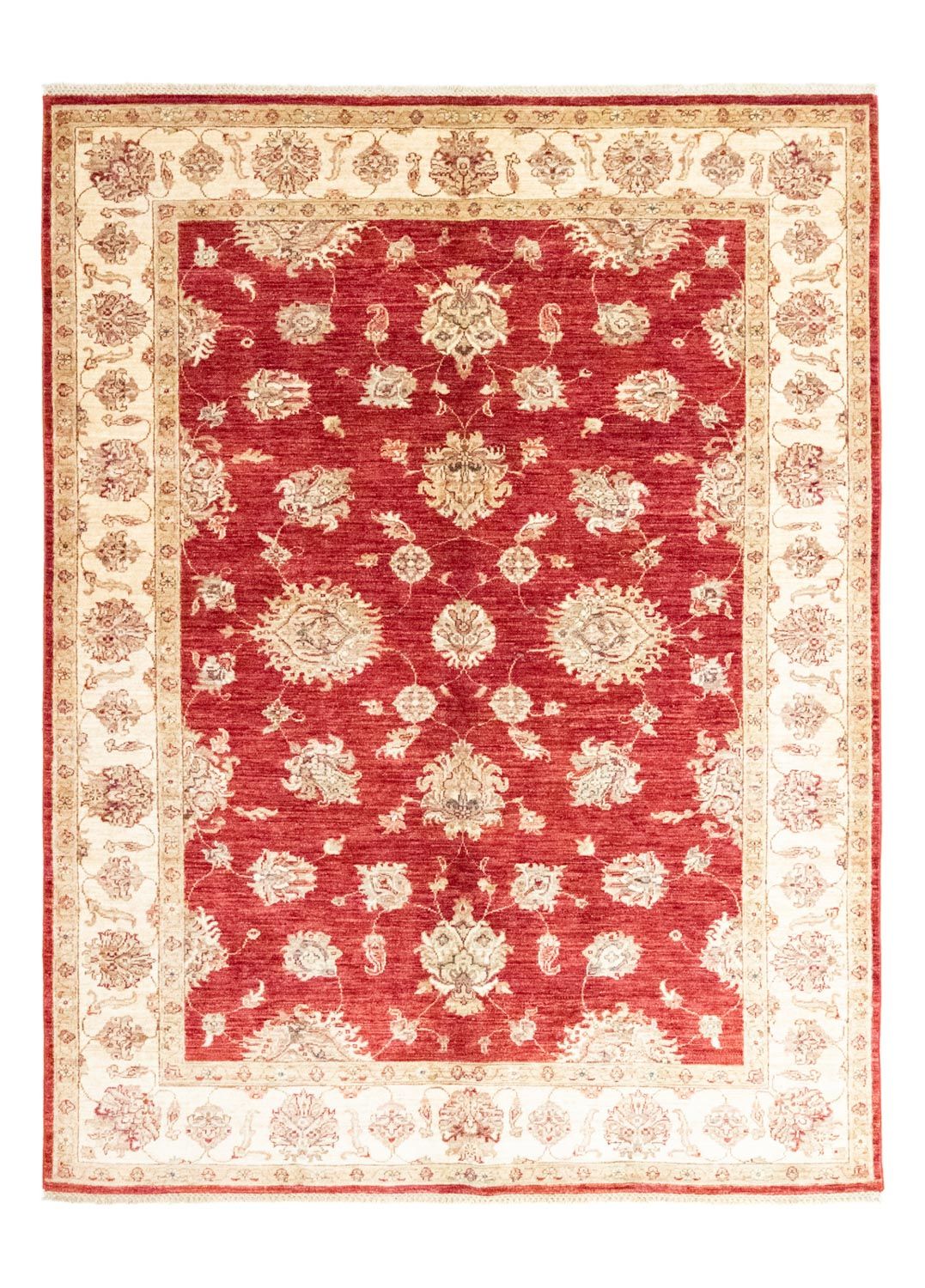 Alfombra Ziegler - 234 x 179 cm - rojo