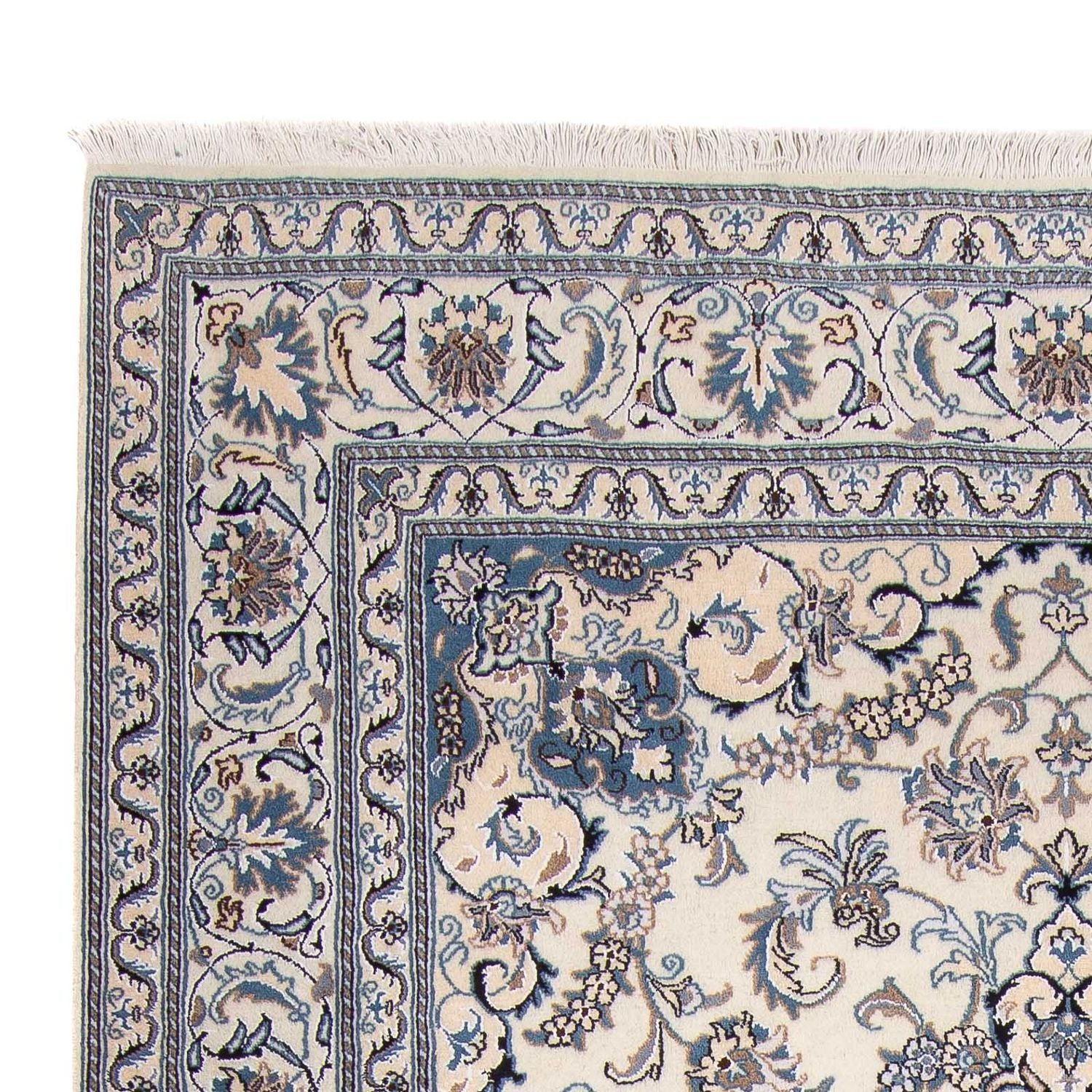 Alfombra persa - Nain - 297 x 200 cm - beige