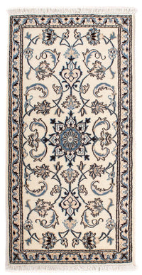 Alfombra persa - Nain - 139 x 70 cm - beige