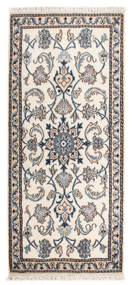 Alfombra persa - Nain - 145 x 68 cm - beige