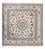 Alfombra persa - Nain cuadrado  - 200 x 195 cm - beige
