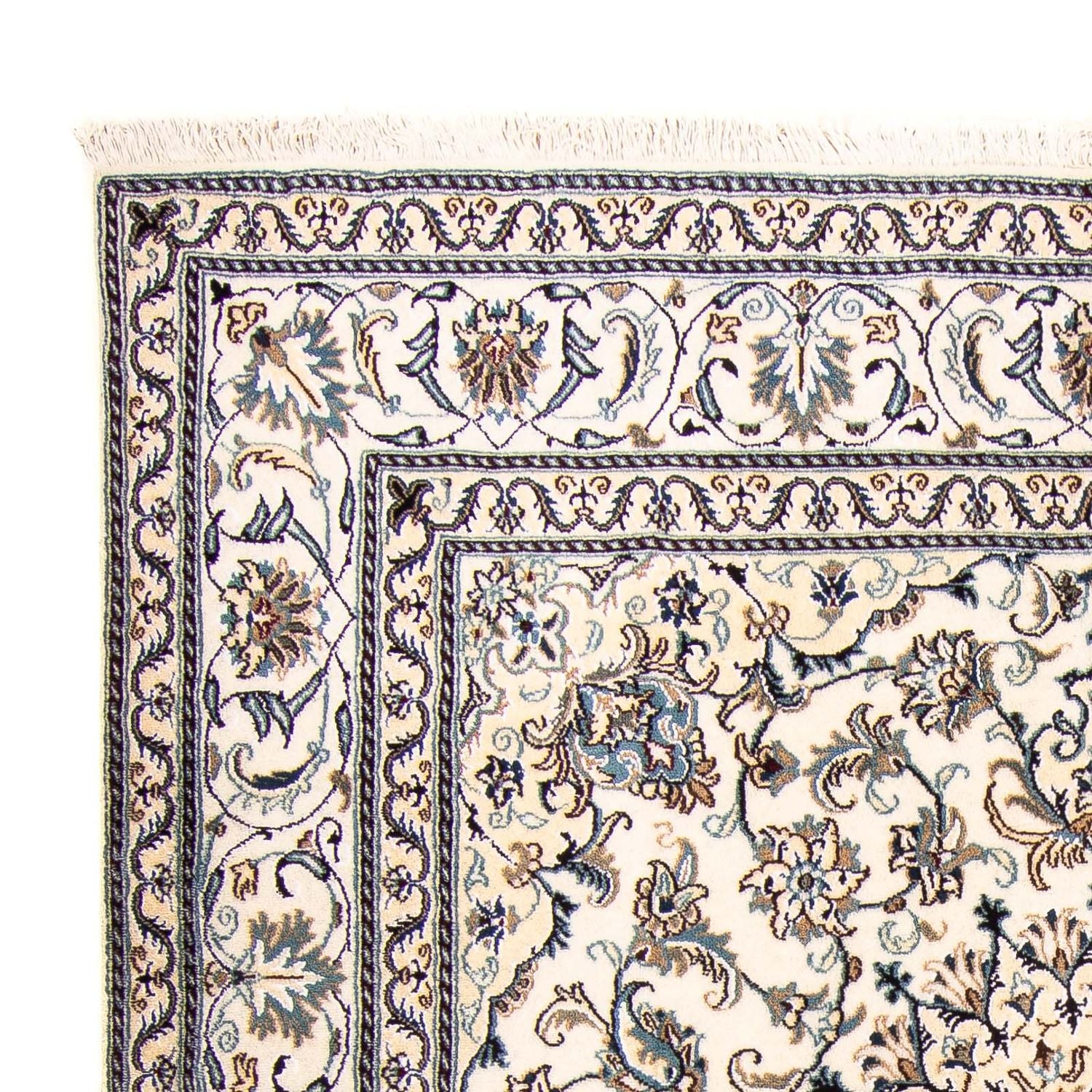 Alfombra persa - Nain cuadrado  - 200 x 195 cm - beige