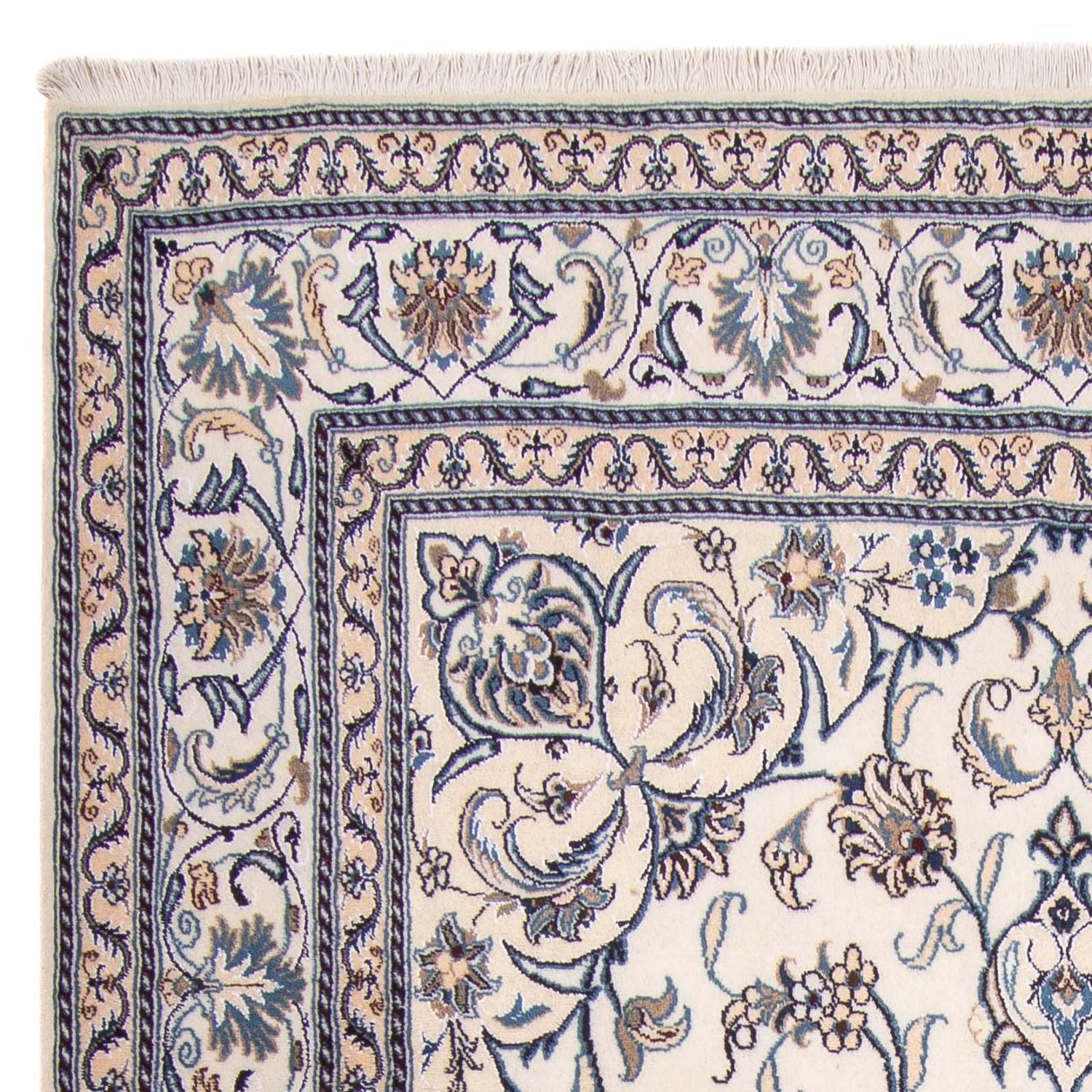 Alfombra persa - Nain - 266 x 198 cm - beige