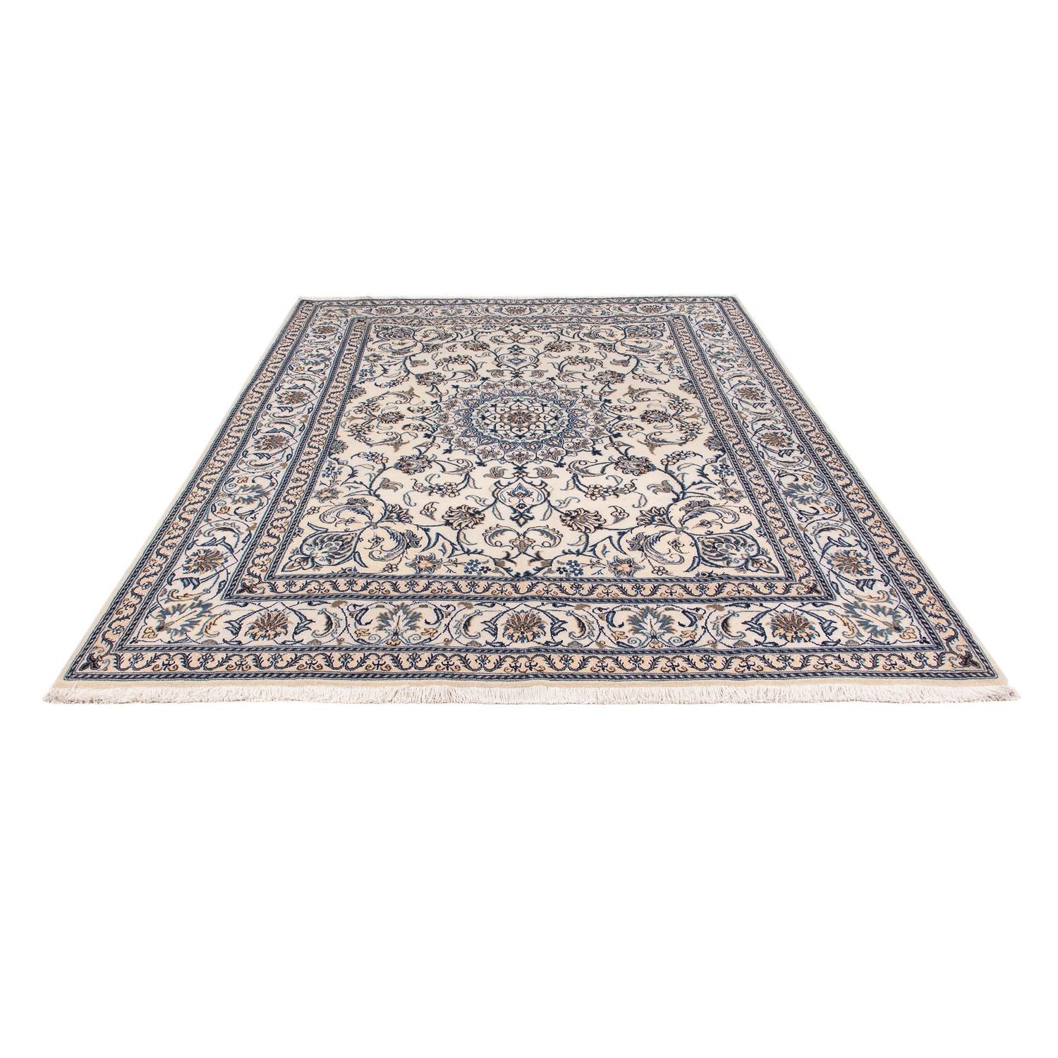 Alfombra persa - Nain - 266 x 198 cm - beige