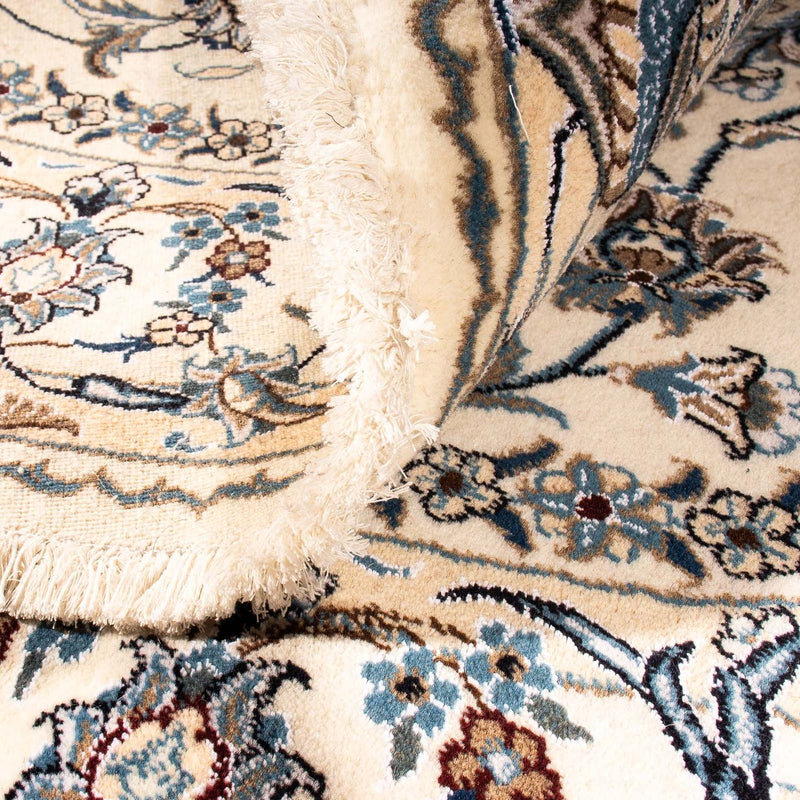 Alfombra persa - Nain redondo  - 200 x 200 cm - beige