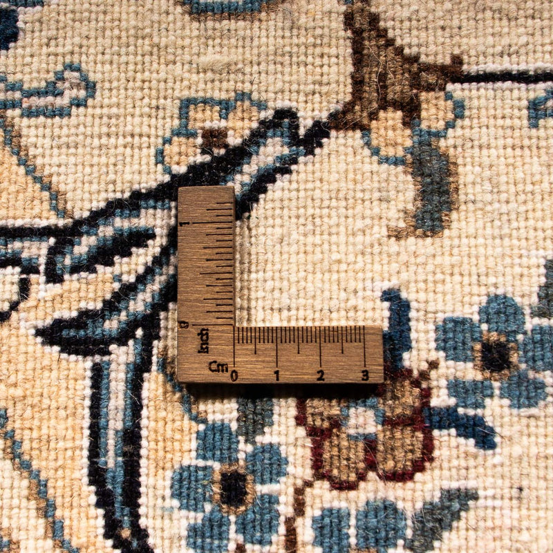 Alfombra persa - Nain redondo  - 200 x 200 cm - beige
