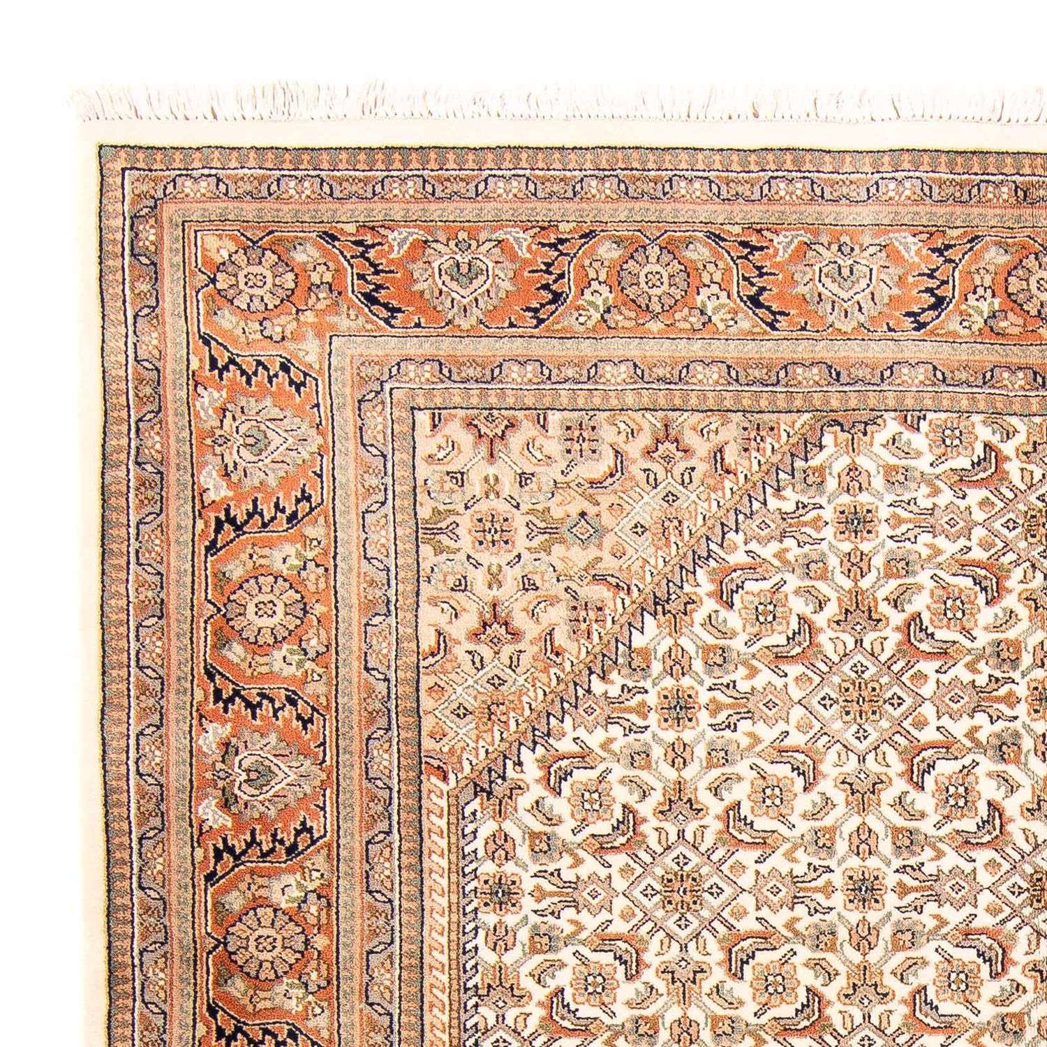 Alfombra oriental - Bidjar - Indus - 235 x 173 cm - beige