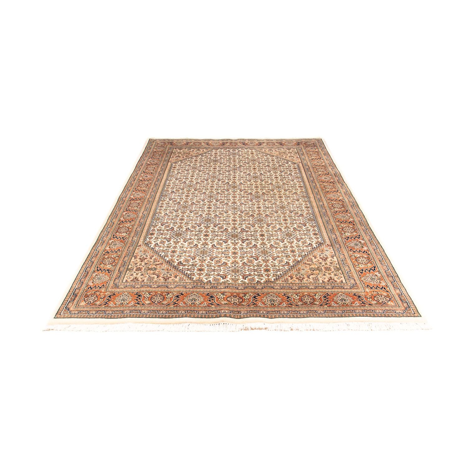 Alfombra oriental - Bidjar - Indus - 235 x 173 cm - beige