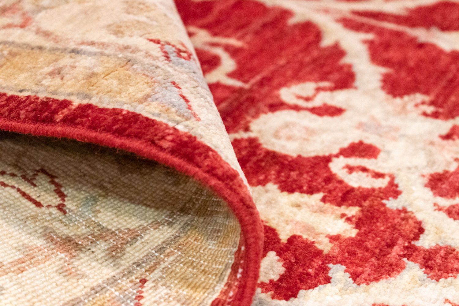 Alfombra Ziegler - 229 x 149 cm - rojo