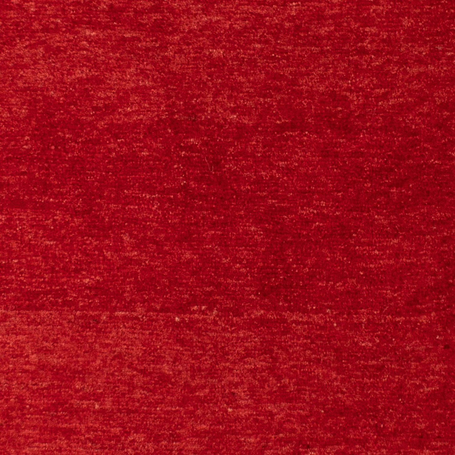 Alfombra Gabbeh - Loribaft Persa - 140 x 72 cm - rojo oscuro