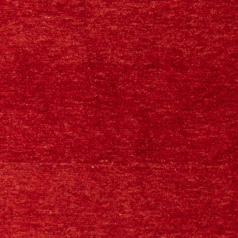 Alfombra Gabbeh - Loribaft Persa - 140 x 72 cm - rojo oscuro