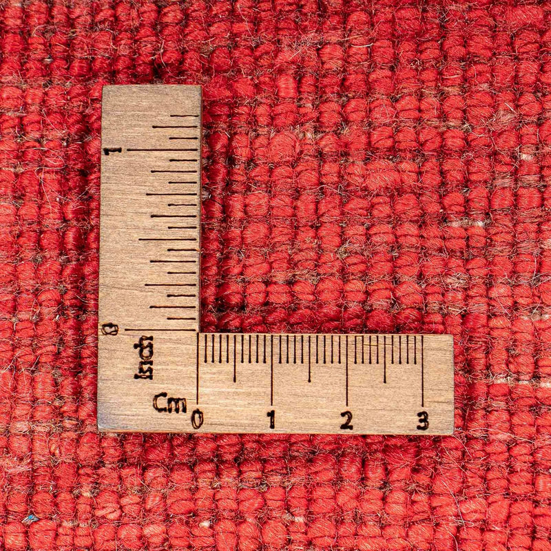 Alfombra Gabbeh - Loribaft Persa - 140 x 72 cm - rojo oscuro