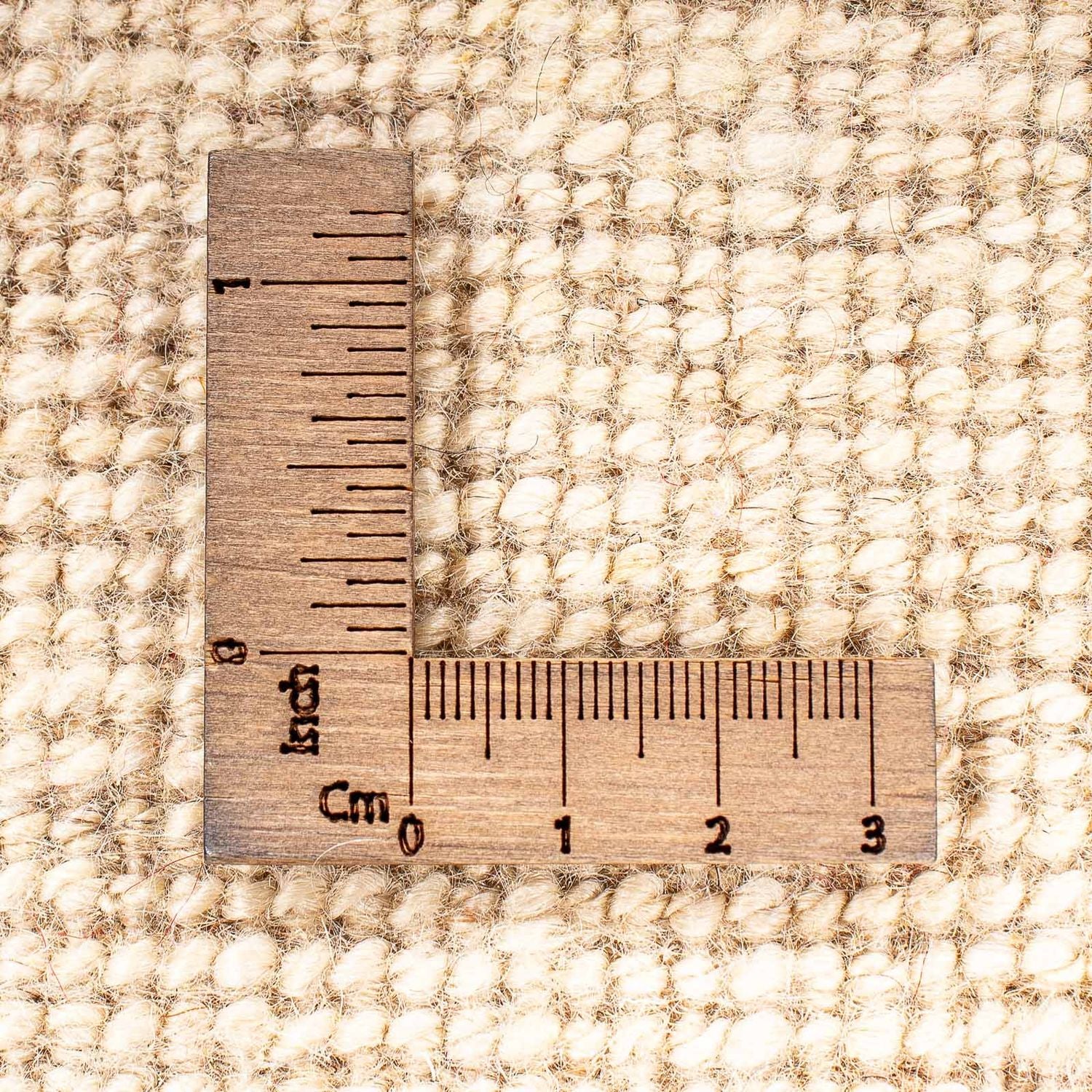 Alfombra Gabbeh - Loribaft Persa - 129 x 73 cm - beige