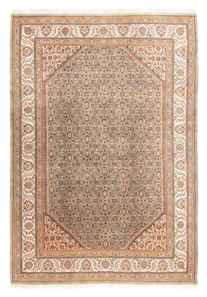 Alfombra oriental - Bidjar - Indus - 237 x 168 cm - gris claro