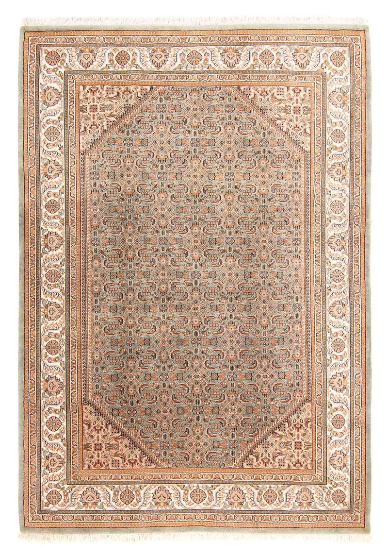 Alfombra oriental - Bidjar - Indus - 237 x 168 cm - gris claro