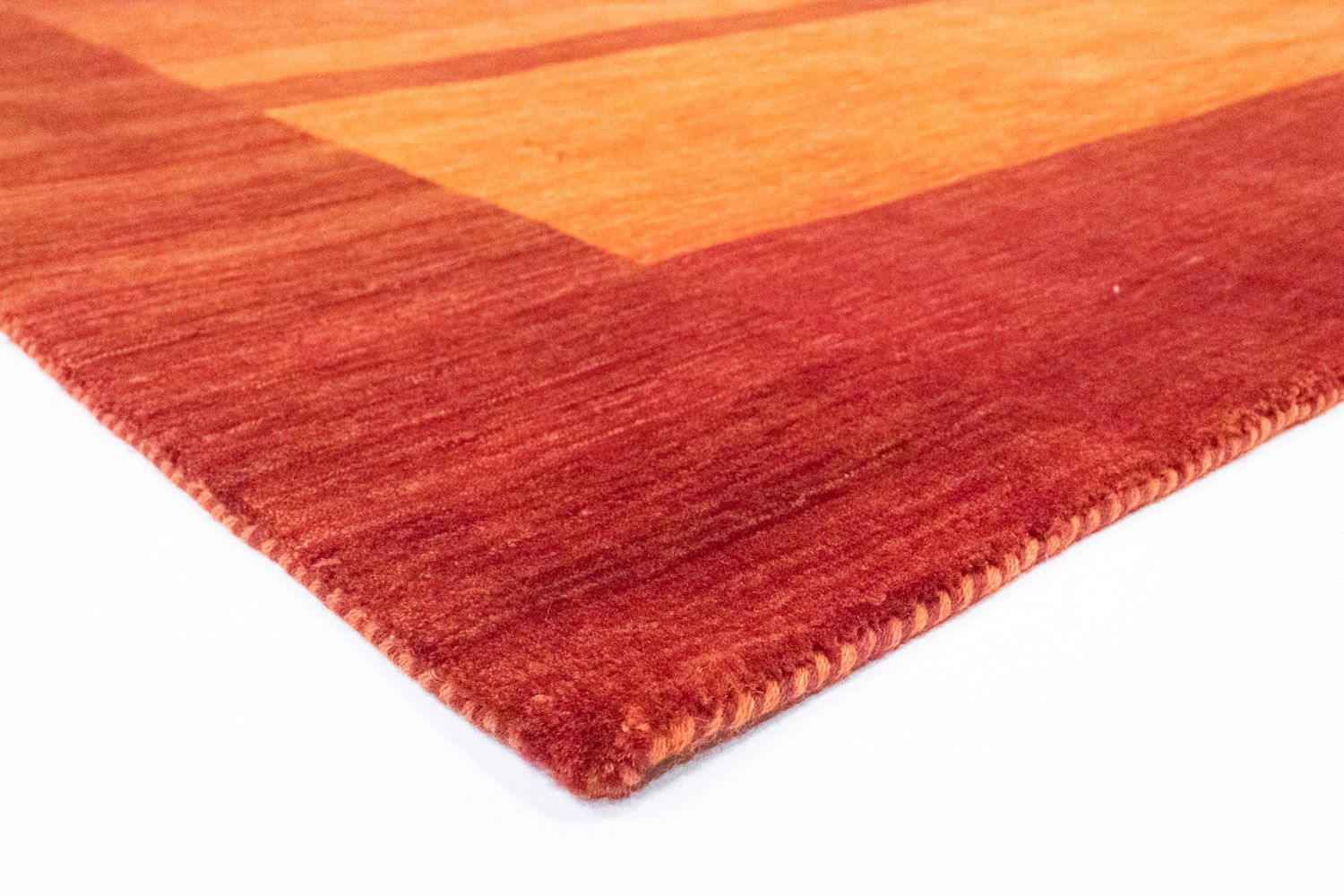 Alfombra Gabbeh - Loribaft Persa - 239 x 175 cm - naranja