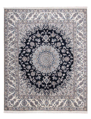 Alfombra persa - Nain - 300 x 245 cm - azul oscuro