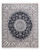 Alfombra persa - Nain - 300 x 245 cm - azul oscuro