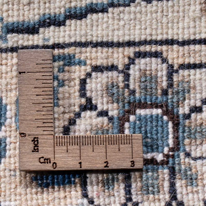 Alfombra persa - Nain - 300 x 245 cm - azul oscuro