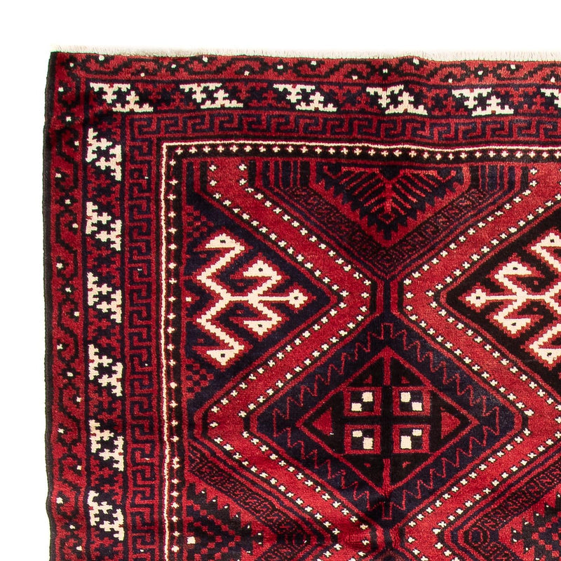 Alfombra persa - Nómada - 310 x 226 cm - rojo oscuro