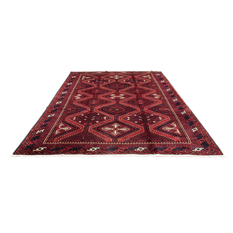 Alfombra persa - Nómada - 310 x 226 cm - rojo oscuro