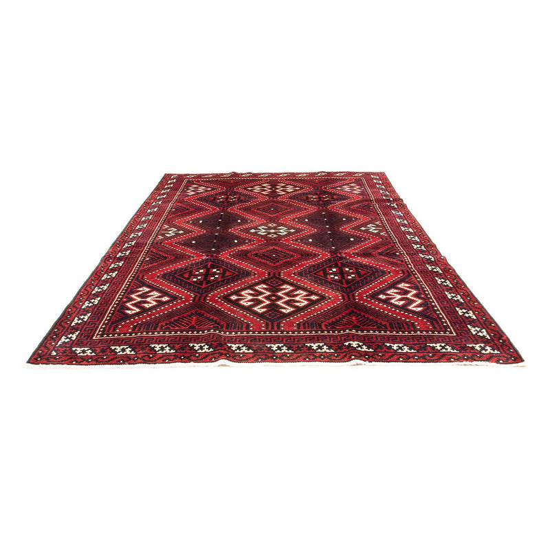 Alfombra persa - Nómada - 306 x 235 cm - rojo oscuro