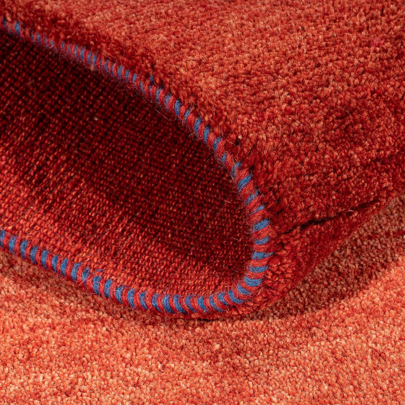 Alfombra Gabbeh - Loribaft Persa - 142 x 75 cm - óxido