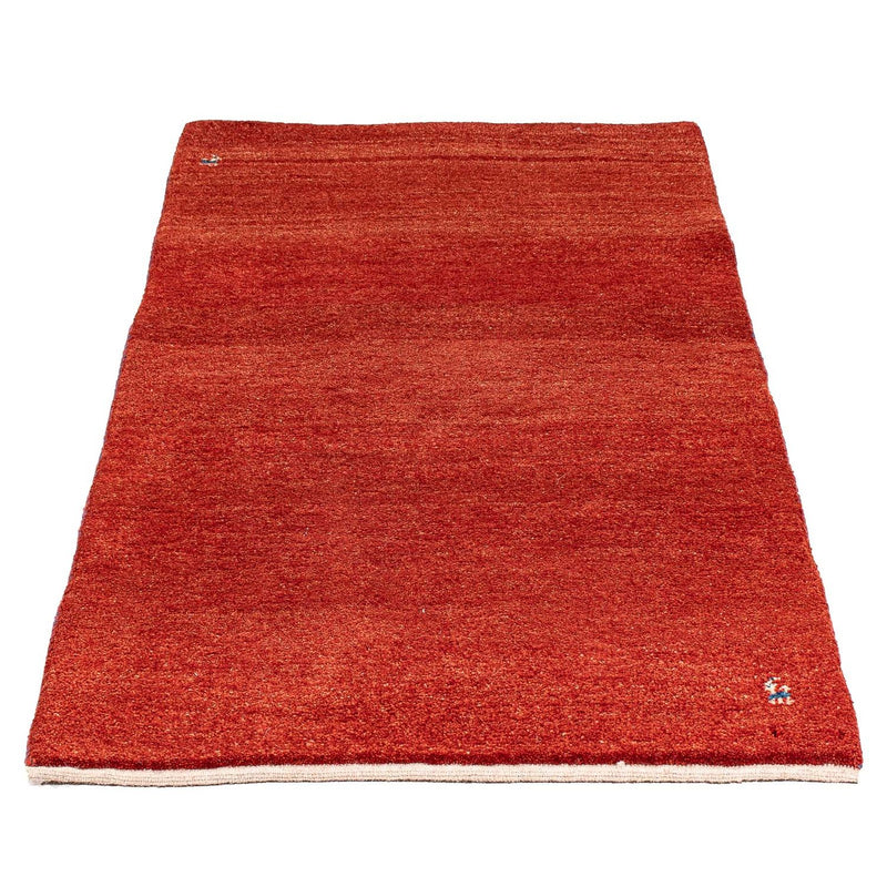 Alfombra Gabbeh - Loribaft Persa - 142 x 75 cm - óxido